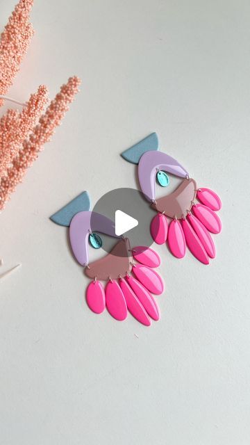 Lutum Artem | Handcrafted Clay Earrings on Instagram: "Accessories that you were not aware you must have this summer! Pure joy and mood lifter! 🍬🍬🍬
.
⭐️FIERCE drop ➡️ 3rd April 22:00CET
.
#PolymerClayEarrings #HandmadeJewelry #EarringDesigns #ClayCraft #ArtisanEarrings #StatementEarrings #UniqueJewelry #PolymerClayArt #EarringStyle #CraftedElegance" Summer Polymer Clay, 3rd April, Mood Lifters, Artisan Earrings, Pure Joy, April 22, Polymer Clay Art, Polymer Clay Jewelry, Designer Earrings