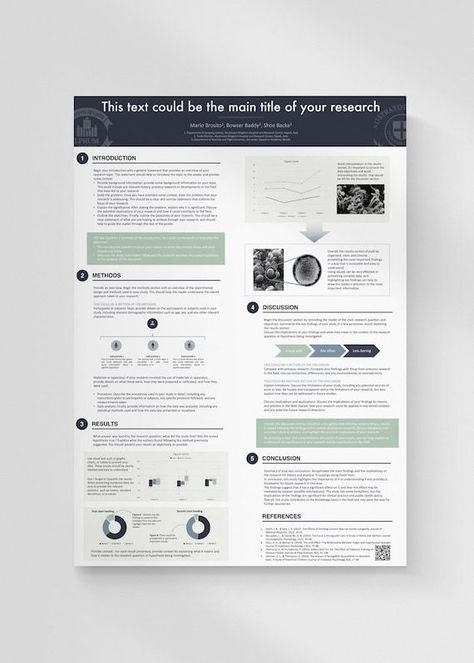 Powerpoint Research Poster Template Abstract Presentation for Academic or Professional Conference A0 Portrait - Etsy in 2024 | Research poster, Poster template, Research abstract Research Poster Template Powerpoint, Scientific Research Poster Design Layout, Research Poster Ideas, Research Poster Design Layout Ideas, Scientific Poster Template Powerpoint, Research Poster Template, Toolkit Design, Powerpoint Poster Template, Powerpoint Poster