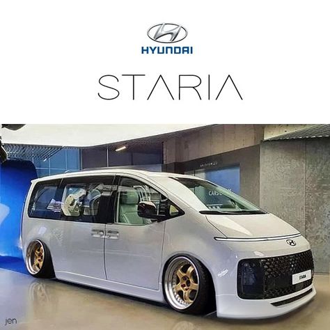 Modified with wide wheels, custom add on bodykit and wide body. Van Modified, Hyundai Staria, Auto Hyundai, Nissan Serena, Bus Ideas, Village Home, Car Concept, Bikes And Cars, Nissan Cars