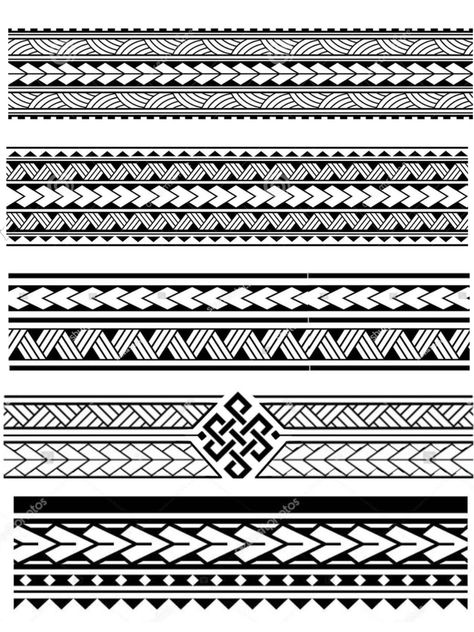 လက္ပတ္ Tattoo, Maori Tattoo Designs Men, Aztec Band Tattoo Design, Maori Tattoo Band, Maori Band Tattoo Design, Maori Tattoo Stencil, Maori Armband Tattoo Design, Polynesian Forearm Tattoo Stencil, Polynesian Band Tattoo Designs