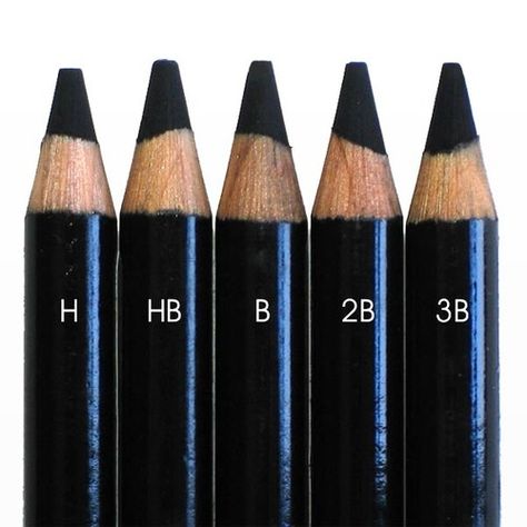 Pencils of various grades School Vector, Wit And Delight, Drawing Pencils, Start Drawing, Pencil Crayon, Black Pencil, Art Tools, Brown Dress, Art Tips