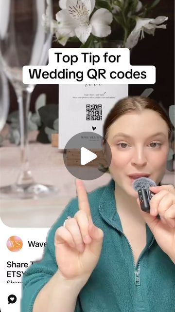 Lynea D'Aprix on Instagram: "Top Tip for Wedding QR codes #weddingtip #weddingqrcode" Wedding Qr Code Photos, Qr Code For Wedding Photos, Money Dance Wedding, 2 Daughters, Money Dance, Life Tips, Qr Codes, Tie The Knots, Wedding Tips