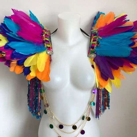 Etsy Clothing, Carnaval Costume, Bird Costume, Fest Outfits, Sequin Outfit, Festival Costumes, Festival Clothing, Carnival Costumes, Festival Looks