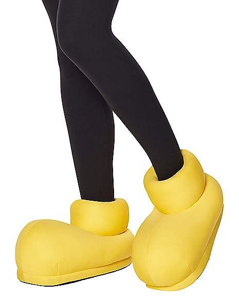 Mickey Mouse Nike Shoes, Fantasia Mickey Mouse, Mickey Mouse Socks, Mickey Mouse Slippers, Mickey Shoes, Mickey Mouse Shoes, Mickey Mouse Costume, Mouse Costume, Yellow Shoes