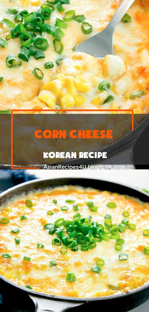 Best Way To Freeze Corn, Corn Side Dish Recipes, Korean Corn Cheese Recipe, Corn Appetizers, Korean Corn Cheese, Corn Casserole Jiffy, Canned Corn Recipes, Korean Appetizers, Freezing Corn