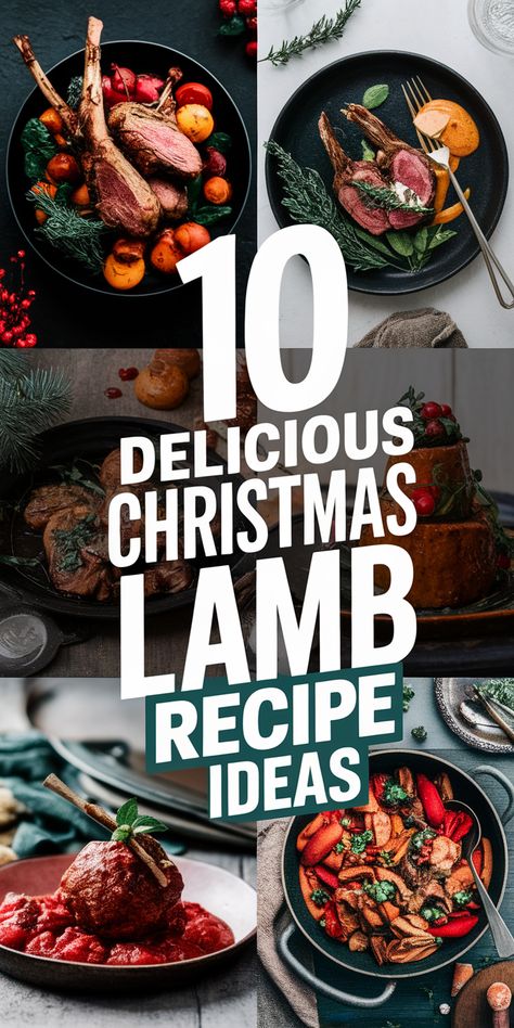 Easy and Delicious Christmas Lamb Recipes Sliced Lamb Recipes, Christmas Dinner Lamb, Side Dishes For Leg Of Lamb, Christmas Lamb Dinner, Side Dishes For Lamb Roast, Christmas Lamb Recipes, Italian Lamb Recipes, Rack Of Lamb Recipes Oven Easy, Lamb Dinner Ideas