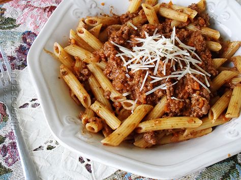 Penne Bolognese Recipe, Americas Test Kitchen Weeknight Bolognese, Penne Bolognese, Alison Roman Bolognese, Pasta Queen Bolognese, Moms Spaghetti, Americas Test Kitchen Bolognese, Bolognese Sauce Marcella Hazan, Pasta Bolognese