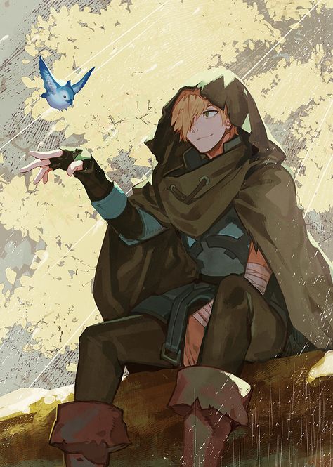 Archer Art Male, Dnd Character Art Male Human, Anime Medieval, Rp Outfits, Anime Vibe, Shifting Ideas, Archer Characters, Robin Hoods, Anime Male