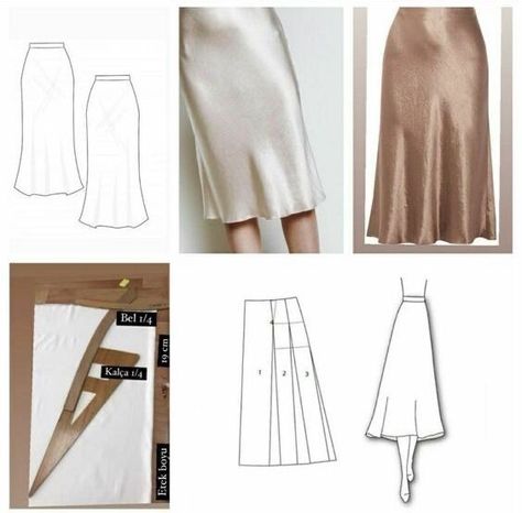 Dress Necklines, Maxi Skirt Pattern, Projek Menjahit, Clothing Pattern Design, Sewing Clothes Women, Fashion Design Patterns, Diy Clothes Design, Fashion Sewing Tutorials, Diy Blouse Pattern