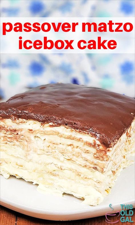 Passover Recipes Dinner, Jewish Desserts, Passover Recipes Dessert, Passover Dinner, Seder Meal, Pesach Seder, Passover Desserts, Jewish Holiday Recipes, Icebox Cake Recipes