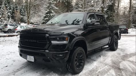 Dodge ram 1500 sport full black edition custom 2020 Ram 1500 Blacked Out, Ram Trucks 1500 Black, All Black Ram 1500, Blacked Out Ram 1500, All Black Ram Truck, Black Dodge Ram 1500, Black Ram Truck, Black Ram 1500, Black Pick Up Truck