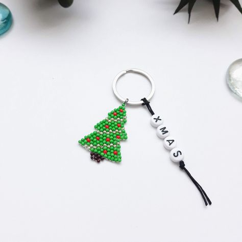 Excited to share the latest addition to my #etsy shop: Christmas Beaded Keychain,Handmade Christmas Tree,Bag Charm,Secret Christmas Gift,Christmas Gift for Friend #green #christmas #christmaskeychain #beadedkeychain #christmastree #bagcharm #secretchristmasgift #christmasgift #giftforfriend https://etsy.me/3zukubA Christmas Tree Bag, Tree Bag, Beaded Keychain, Keychain Handmade, Handmade Christmas Tree, Christmas Bead, Christmas Gifts For Friends, Star Bracelet, Beaded Keychains