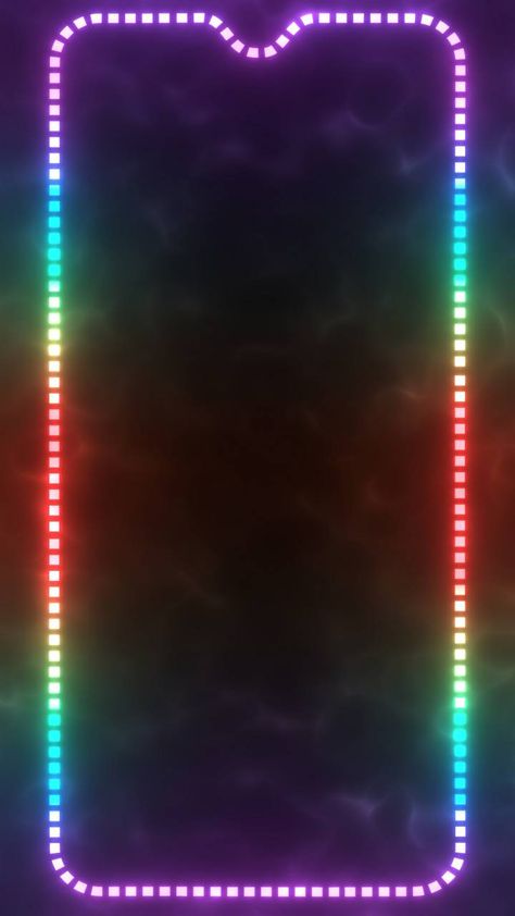 Led Border Lights Wallpaper, Edge Lighting Wallpaper, Wallpaper For Homescreen, Led Wallpaper, Iphone Wallpaper Vintage Hipster, Lighting Wallpaper, Iphone Wallpaper Bright, Wallpaper Edge, Attractive Wallpapers