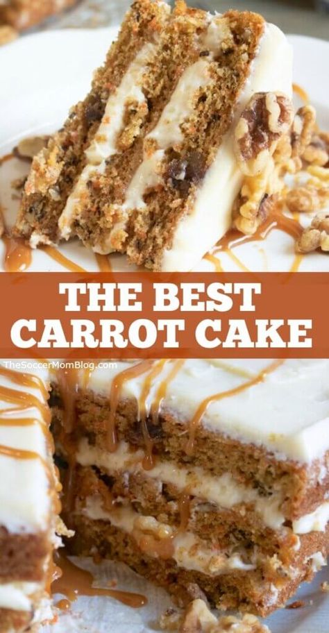 Carrot Cake Recipe Homemade, Best Carrot Cake Recipe, White Chocolate Icing, The Best Carrot Cake, Spiced Cake, Carrot Cake Recipe Easy, White Chocolate Frosting, White Cake Recipe, Best Carrot Cake