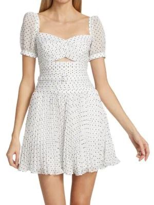 Discover great products at the best prices at Dealmoon. Belted Polka Dot Mini Dress. Price:$139.99 Polka Dot Mini Dress, Floral Lace Shorts, High Neck Mini Dress, Self Portrait Dress, Chiffon Mini Dress, Frill Dress, Short Sleeve Mini Dress, 70 Dress, Knit Mini Dress