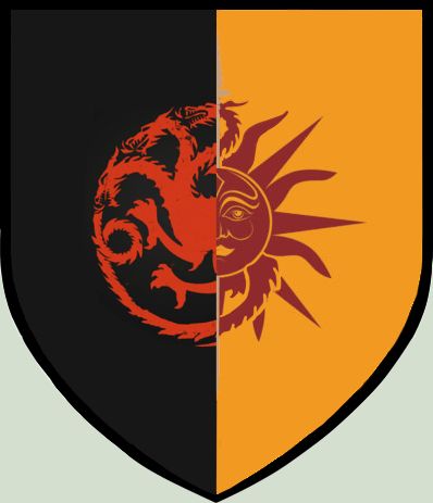 Fantasy Heraldry, House Targaryen Sigil, Elia Martell, Vernon Roche, Targaryen Sigil, House Martell, Rhaenys Targaryen, Aegon Targaryen, Daenerys Stormborn