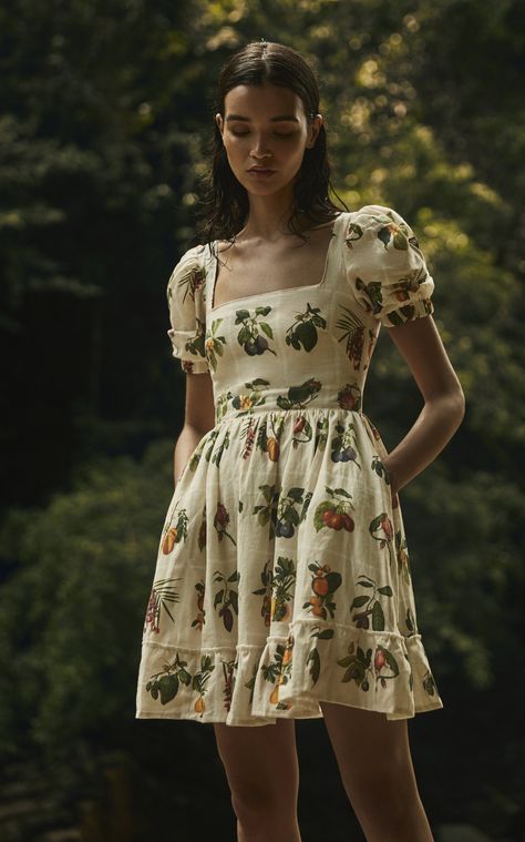 Cottagecore Fashion, Linen Mini Dress, Trend Fashion, Inspired Outfits, Look Vintage, 가을 패션, Fashion Mode, Looks Style, Mode Inspiration