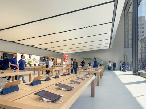 Apple Store Design, Jony Ive, Genius Bar, Terrazzo Floors, Retail Concepts, Exhibition Booth Design, Terrazzo Flooring, Apple New, Retail Interior