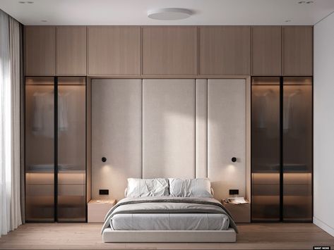 Bathroom Inspo Interior Design, Bed With Wardrobe, Wardrobe Bed, Son Bedroom, Classy Bedroom, Wardrobe Design Bedroom, Bedroom Bed Design, Modern Bedroom Design, Home Design Decor