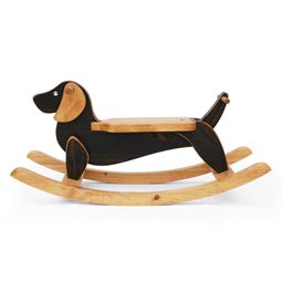 Wood Rocking Horse, Woodworking Jig Plans, Brown Dachshund, Dog Brown, Rocking Toy, Wooden Rocking Horse, Genius Ideas, Kids Wooden Toys, Dog Crafts