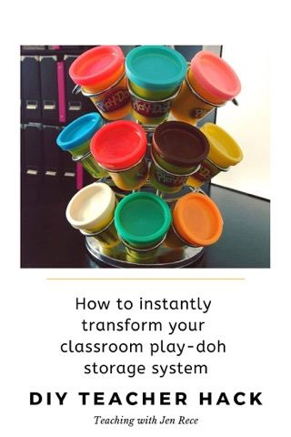 Transform your Play-Doh Center Play Doh Station Center Ideas, Play Doh Station, Play Dough Center, K Cup Holders, Homeschool Preschool Activities, Coffee Pod Holder, Teachers Diy, Teacher Tips, K Cups