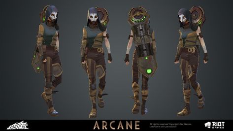 ArtStation - ARCANE - Firelight Eve - Texturing , Maéna Paillet Arcane Concept Art, Arcane Characters, Secondary Characters, Oc Drawings, League Of Legends Characters, Art Study, The Pose, Riot Games, Game Character Design