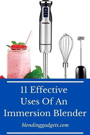 Immersion Blender Uses, Hand Held Blender Recipes, Immersion Blender Recipes Smoothie, Vitamix Immersion Blender Recipes, Immersion Blender Smoothie, Hand Blender Recipes, Immersion Blender Recipes, Emulsion Blender, Blender Recipes Smoothies