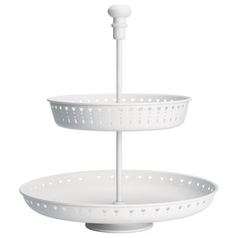 GARNERA Serving stand, two tiers - IKEA Ikea Cake Stand, Ikea Canada, Ikea Shopping, Three Tier Cake, Table Ikea, Cake Stand Display, Serving Stand, Cake Display, Tiered Cake Stand