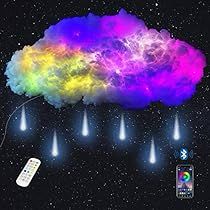 Led Clouds, Gaming Room Bedroom, Wall Cloud, Cloud Rain, Cloud Ceiling, Rain Lights, Cloud Lamp, Small Clouds, Cotton Clouds