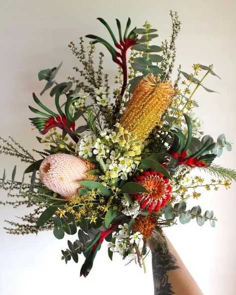 Australian Native Flowers Bouquet, Australian Native Floral Arrangements, Native Australian Wedding, Presevered Flower, Australian Wild Flowers Bouquet, Native Floral Bouquet, Native Flower Bouquet, Aus Native Wedding Bouquet, Australian Native Dried Floral Arrangement