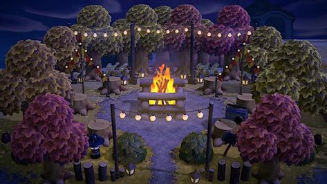 Corner Waterfall Animal Crossing, Island Design Ideas Animal Crossing, Acnh Cozy Island Ideas, Acnh Villager Garden Ideas, Acnh Small Park Ideas, Large Space Ideas Acnh, Pixie Hollow Animal Crossing, Animal Crossing Space Ideas, Acnh Community Ideas