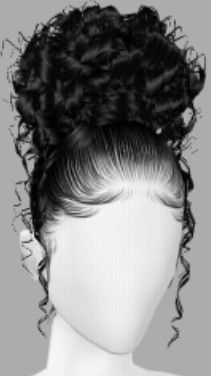 Hair Ideas For Curly Hair Hairstyles, Imvu Curly Hairstyles, Imvu Curly Hair, Baddie Hairstyles Curly Hair, Quick Curly Hairstyles, Romantic Waves, Virtual Hairstyles, Natural Hair Bun Styles, Mixed Curly Hair