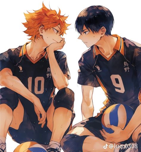 Link Edit, Kagehina Cute, Kageyama X Hinata, Haikyuu Kageyama, Haikyuu Karasuno, Kageyama Tobio, Haikyuu Ships, Haikyuu Manga, Haikyuu Fanart