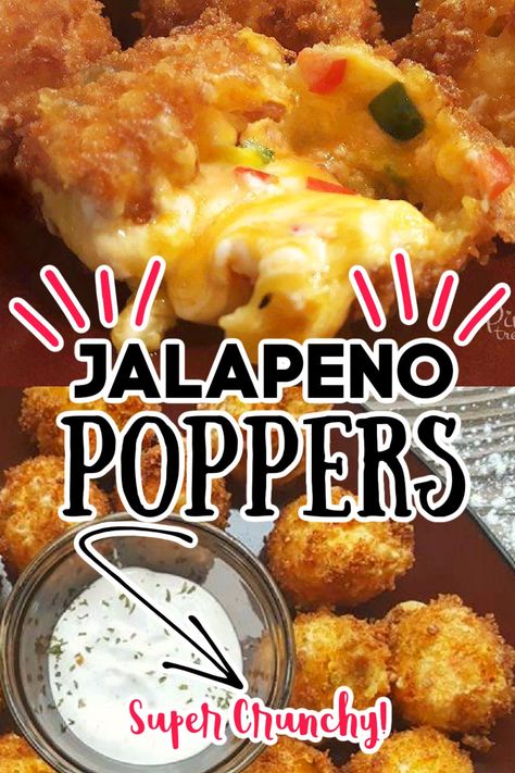 Pepper Poppers, Deep Fried Recipes, Homemaking Skills, Deep Fried Appetizers, Winning Recipes, Jalapeño Poppers, Poppers Recipe, Jalapeno Recipes, Deep Fried Food