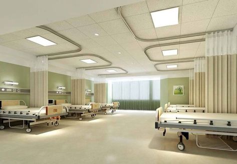 Go Green through Eco-friendly & Sustainable Hospital Fit-out and Design Services in Dubai. Hospital Design Interior, Hospital Lighting, Hospital Interiors, Hospitalcore Aesthetic, Clinic Room, Ceramic Witch, Hospital Design Architecture, Hospital Plans, Healthcare Interior Design