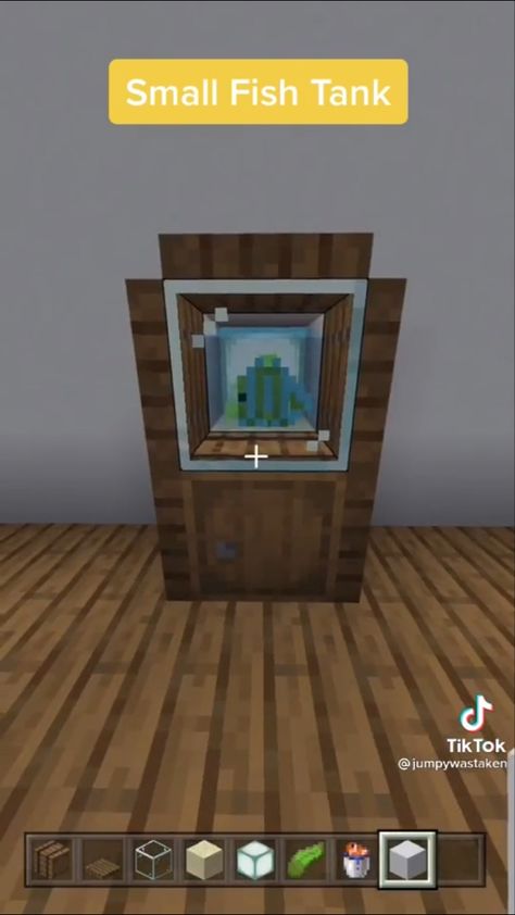 Mincraft Idea Fish Tank, Minecraft Sea Turtle House, Small Fish Tank Minecraft, Minecraft Pet Store, Minecraft Interior Design Kitchen, Fish Tank Minecraft, Minecraft Fish Tank, Minecraft Cat House, Minecraft Chandelier