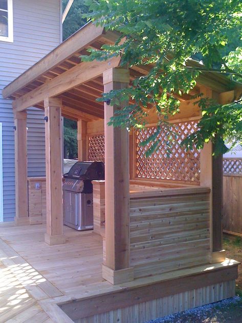 Grilling station Garden Gazebos, Bbq Shelter, Pallet Bathroom, Backyard Grill, Diy Gazebo, Diy Grill, Grill Gazebo, Garage Patio, Grill Area