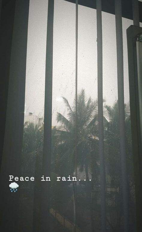 Some people feel the rain, the smell, the wind and some just get wet. #rain #rainyday #peace #bangalore Rainy Bangalore, Morning Rain Snap, Rainy Day Quotes Feelings, Rain Snap, Vishu Kani, Good Morning Rain, Rainy Day Quotes, Rain Love, Dark Weather