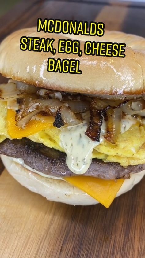 Steak Breakfast Bagel, Steak Egg And Cheese Bagel Mcdonalds, Mcdonald’s Steak Egg And Cheese Bagel Sauce, Mcdonald�’s Steak Egg And Cheese Bagel Sandwich, Steak Bagel Mcdonalds, Mcdonald's Steak Egg And Cheese Bagel, Steak Egg And Cheese Bagel, Egg And Cheese Bagel, Meal Board