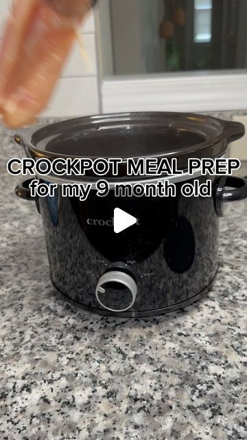 Brooke Stepp on Instagram: "Meal prepping for my 9 month old baby! I’m terrified of BLW, but she’s been so interested in solids and this will be a good option that won’t freak me out too bad!   #babyfood #feedingmybaby #blw #nonblw #crockpot #mealprep #dinner #blwideas #babyfoodideas" 11 Month Old Meal Plan, 7 Month Blw Meals, Blw Crockpot Recipes, Meal Prep For 9 Month Old Baby, Dinner Ideas For 9 Month Old, Easy 9 Month Old Meals, Dinner For 9 Month Old, Lunch For 9 Month Old, 9 Month Old Baby Food Ideas