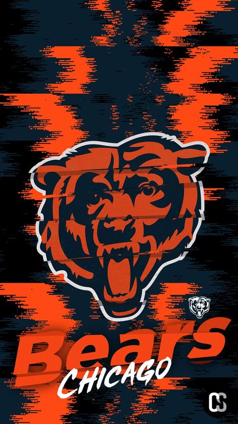 #Bears #chicago #wallpaper #NFL #football #pinterestinspired Nfl Teams Logos Wallpaper, Nfl Logo Wallpaper, Arizona Cardinals Wallpaper, Chicago Bears Wallpaper, Chicago Bears Pictures, Chicago Wallpaper, Bears Pictures, Paper Football, Bears Chicago