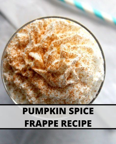 Pumpkin Frappe Recipe, Pumpkin Spice Frappuccino Recipe, Pumpkin Spice Frappe, Pumpkin Frappe, Pumpkin Frappuccino, Pumpkin Spice Frappuccino, Frappe Recipe, Starbucks Pumpkin Spice, Pumpkin Spiced Latte Recipe