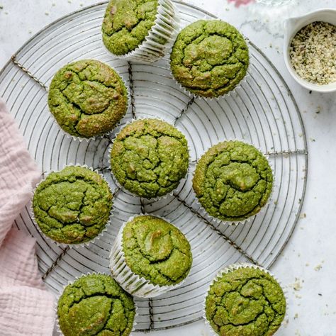 Banana Spinach Muffins, Smoothie Muffins, Carrot Zucchini Muffins, Spinach Muffins, Healthy Greens, Ambitious Kitchen, Baby Recipes, Gluten Free Banana, Gluten Free Muffins