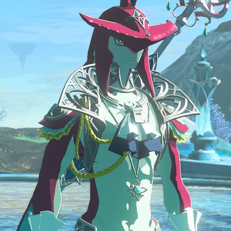 * Legend of Zelda pfp totk botw Tears of kingdom breath of the wild Sidon Legend Of Zelda Prince Sidon, Zoras Domain Breath Of The Wild, Legend Of Zelda Sidon, Zelda Homescreen, Zora Zelda, Zelda Sidon, Botw Sidon, Zora Oc, Zelda Zora