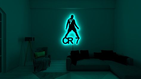 Rick And Morty Neon Sign, Harry Potter Led Lights, Spiderman Led Light, Batman Led Light, Bedroom Gym, Gamer Neon Sign, Football Moments, Led Wall Decor, Ronaldo Cristiano