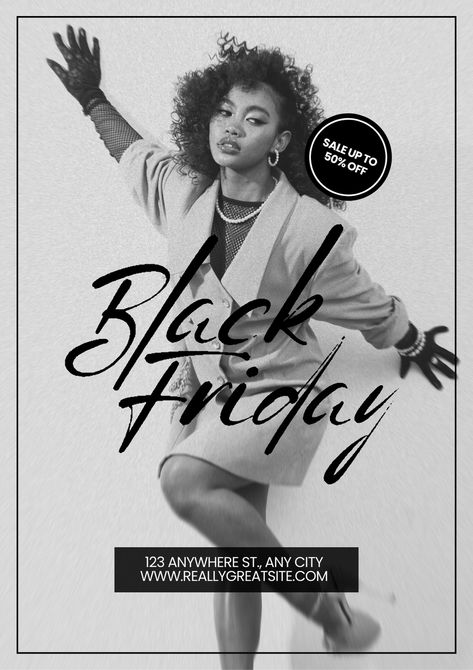 We are delighted to introduce to you our latest Black Friday edit. Fully customasible Canva templates. Click here to shop! #blackfriday #blacksale #fridaysale #cybermonday #blackfridaysale #poster #newsletter #glitch #animated #video #blackfridaygraphics #blackfridayposter #black #white #fashion #9inchideas #canva #templates #freebies #graphics #canvalove #canvacreate #canvachallenge #canvatemplates #orange #white #elegant #minimal #graphicdesign #design #graphicdesigner #artwork #graphicart Black Friday Newsletter, Black Friday Poster, Black And White Vintage, A3 Poster, Newsletter Design, Canva Design, Black White Fashion, Canva Templates, Friday Sale