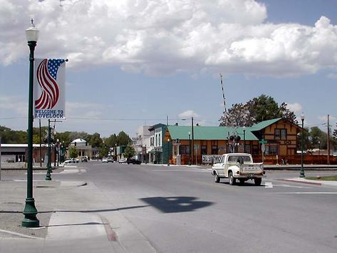 The Small Town In Nevada You’ve Never Heard Of But Will Fall In Love With Historical Names, Fernley Nevada, Homer Alaska, Northern Nevada, Alabama Travel, Nevada Travel, River Basin, Train Depot, Covered Wagon