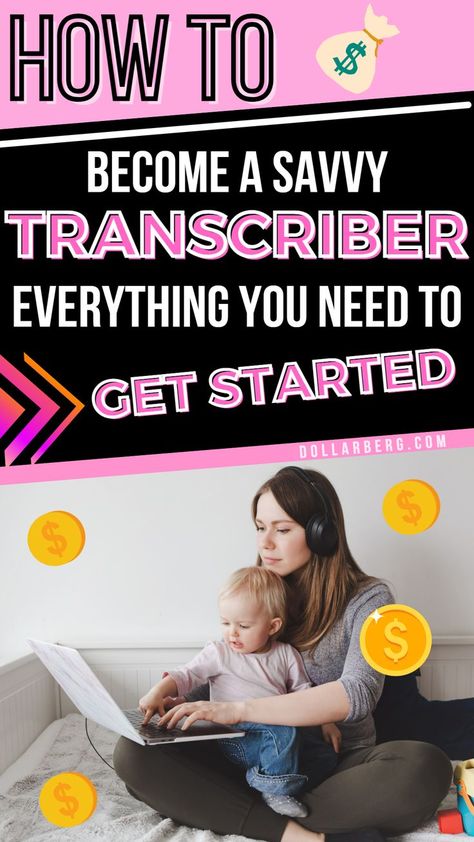 How to Become a Transcriptionist Transcription Jobs From Home, Transcription Jobs For Beginners, Transcription Jobs, Jobs From Home, E Marketing, Transcription, Step Guide, Make Money, Working From Home