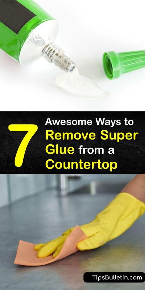 How To Remove Adhesive, Remove Super Glue, Diy Household Cleaners, Art Recipes, Ceramic Tile Backsplash, How To Remove Glue, Formica Countertops, Laminate Counter, Helpful Things