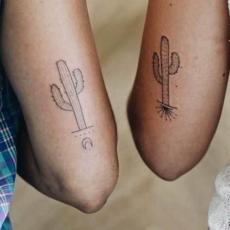 Desert Tattoo, Mother Nature Tattoos, Tattoo Placements, Tattoo Nature, Tattoo Dotwork, Cactus Tattoo, Petit Tattoo, Western Tattoos, Nature Tattoo